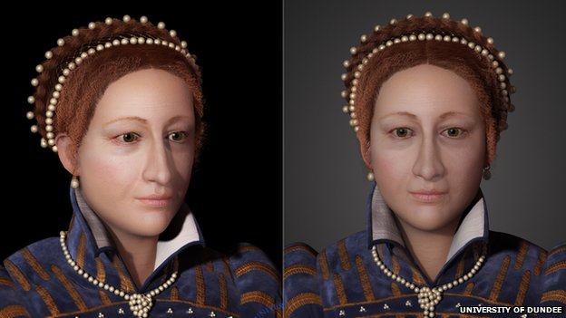Mary Queen Scots Reconstruction